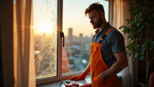 Dépannage vitrerie : que faire en cas de vitre cassée dans votre appartement de location