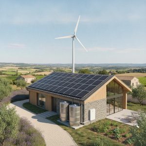 modern self autonome house