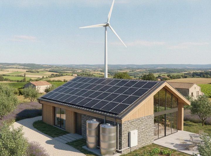 modern self autonome house